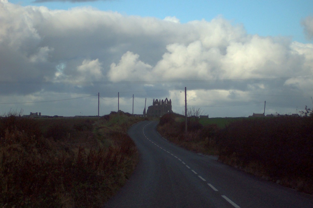 Road to Whitby Abbey