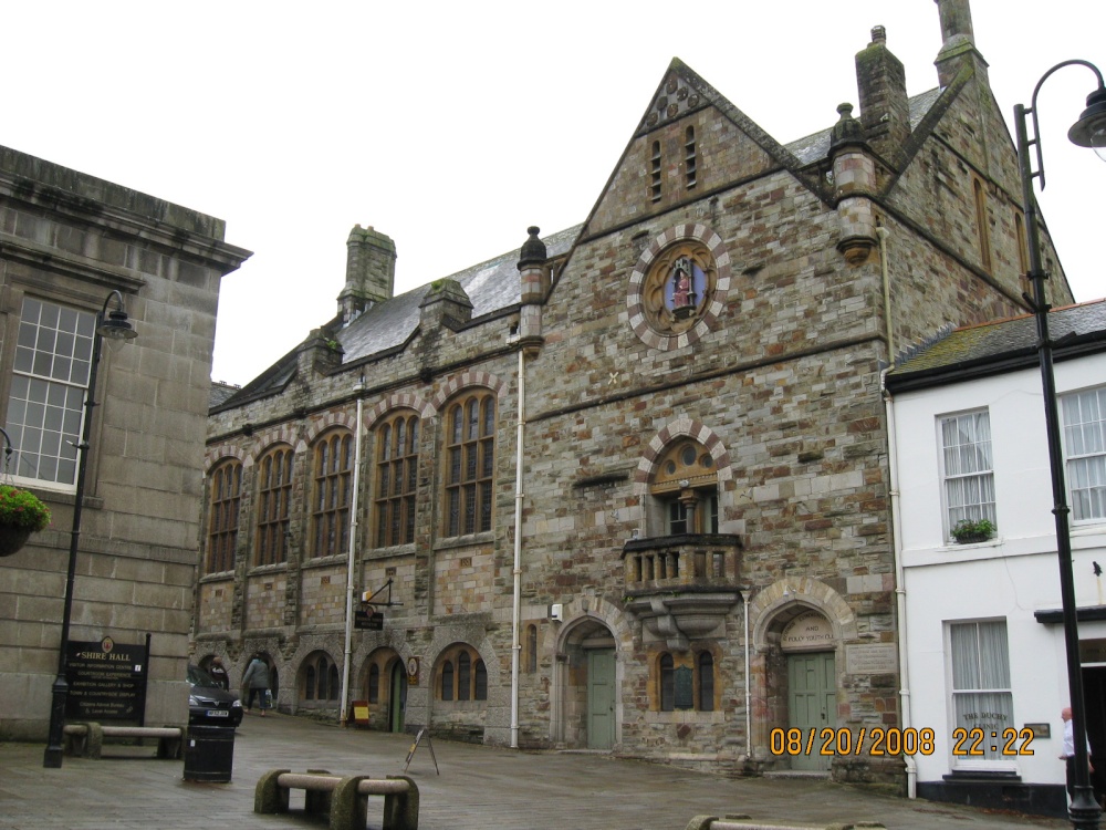 The ancient building adjacent to Squire Hall.