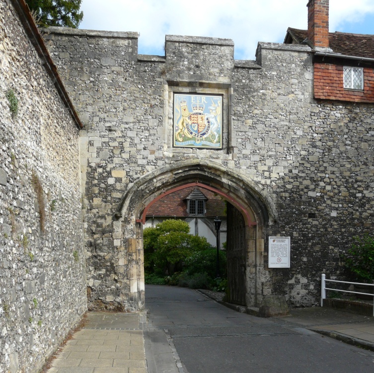 An entrance to the Inner Close