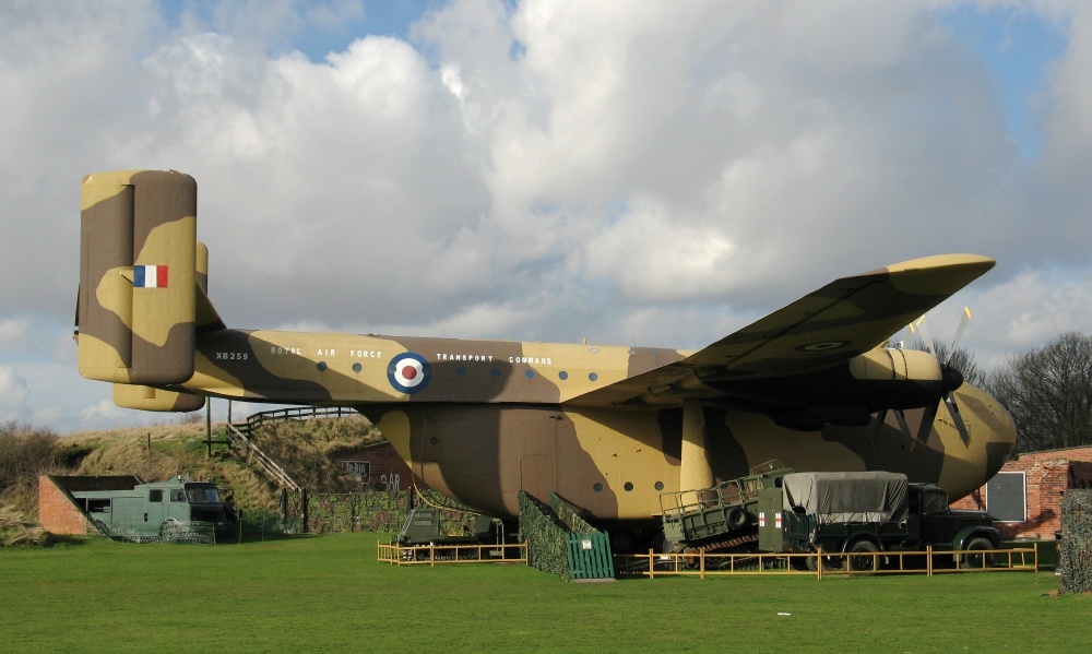 Blackburn Beverley aircraft at Fort Paull