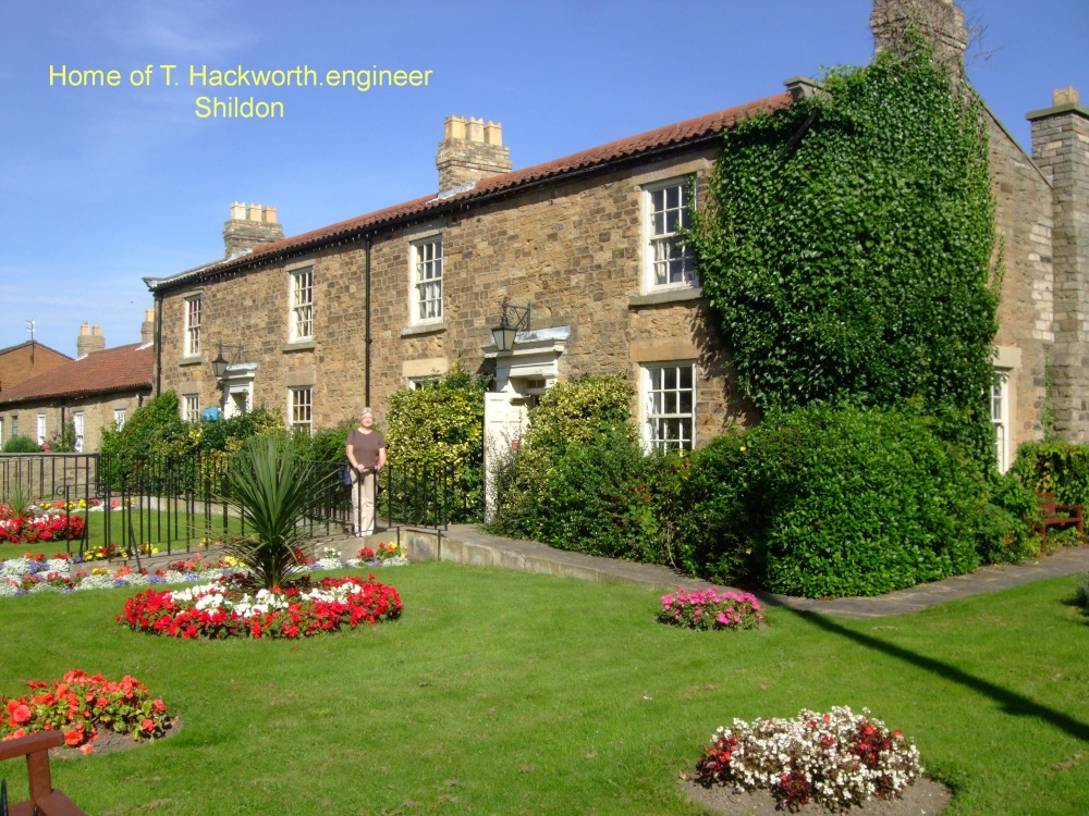 Shildon .Timothy Hackworth's home