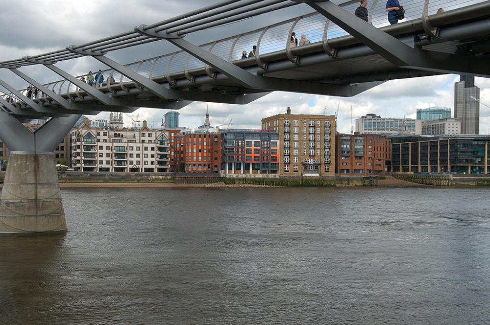 Millennium Bridge over the Thames