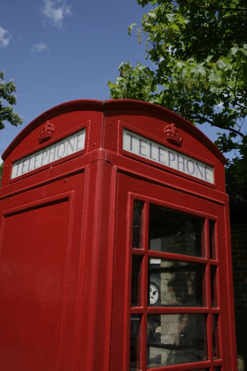 Village telephone box