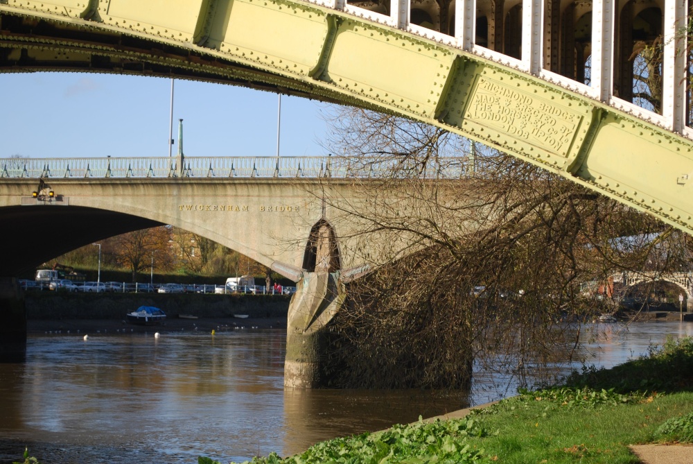 Twickenham Bridge and Richmond Railway Bridge