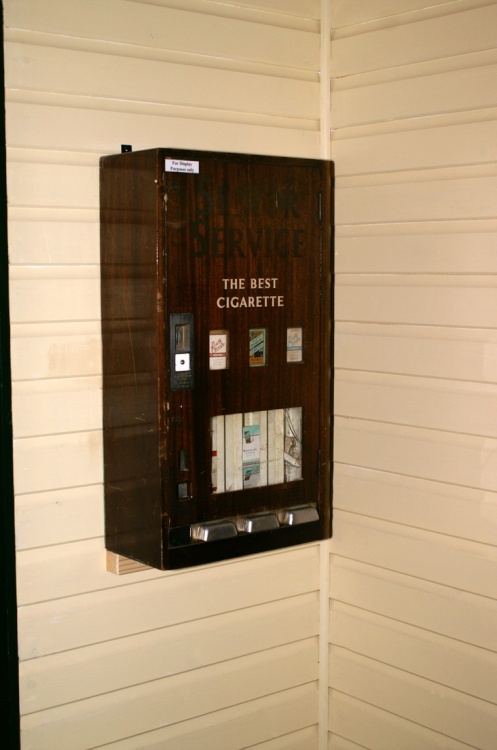 Station vending machine at Yesterdays World.