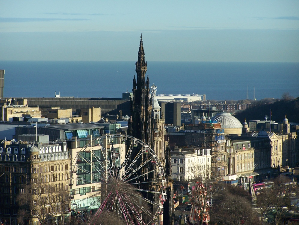 The Scott Monument in Princes Street