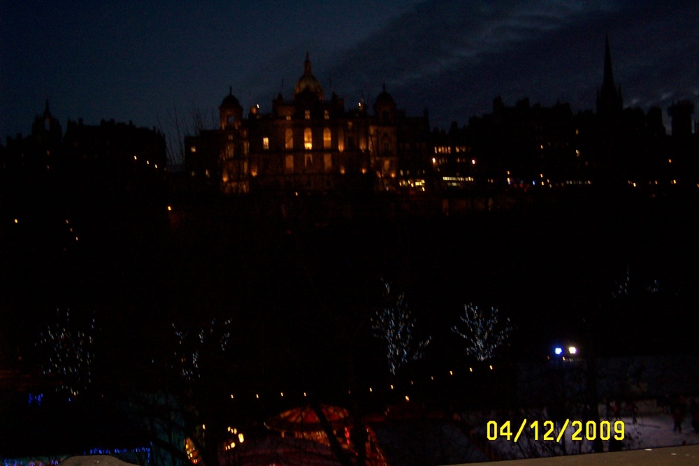 Magical Edinburgh by night