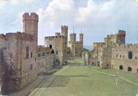 Caernarvon Castle Postcard