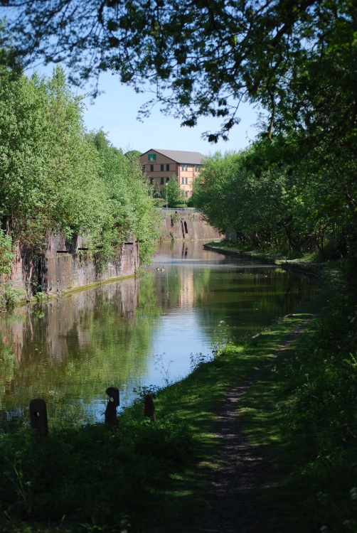 Path on to the Canal by Gosty Hill Tunnel