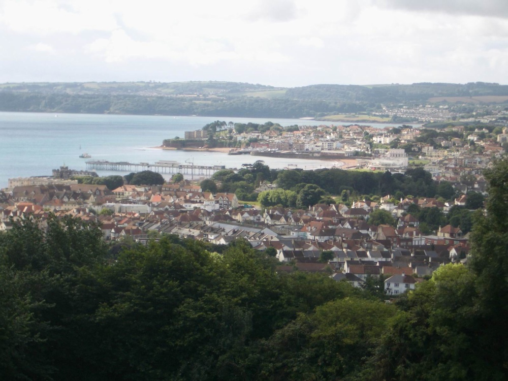 Looking over Paignton from Preston