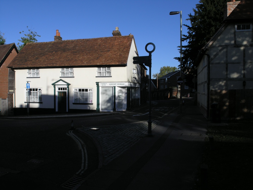 Junction of Marlborough Street and Chantry Street, Andover