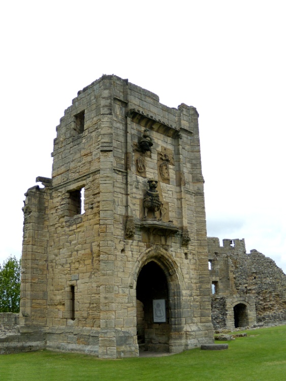 Warkworth Castle Lion Tower
