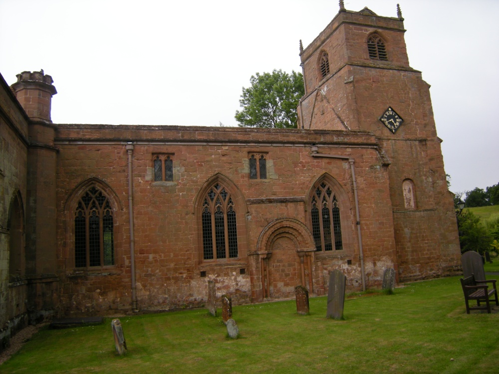 The exterior of the Stoneleigh Church
