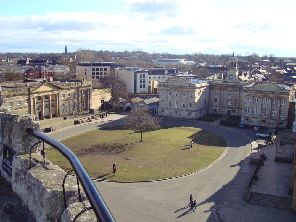 York Castle Museum from the Clifford Tower