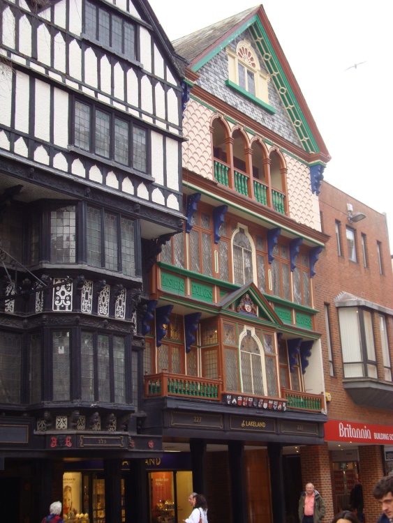 "High Street, Tudor Houses" by Victor Naumenko at