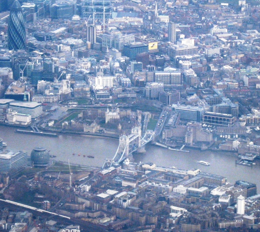 Tower Bridge from the air