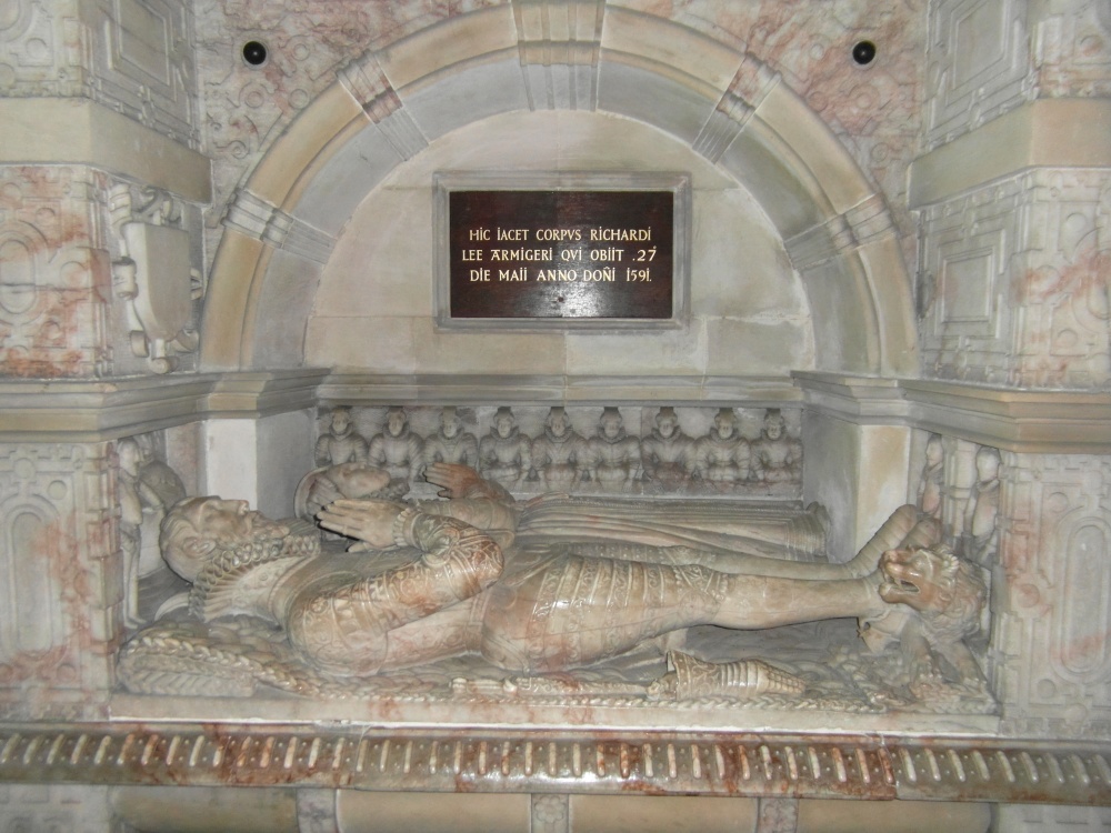 St. Mary's, Acton Burnell - Tomb