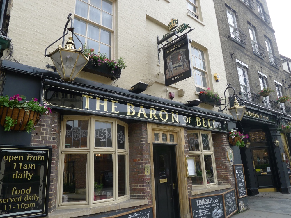 The Baron of Beef Pub, Cambridge