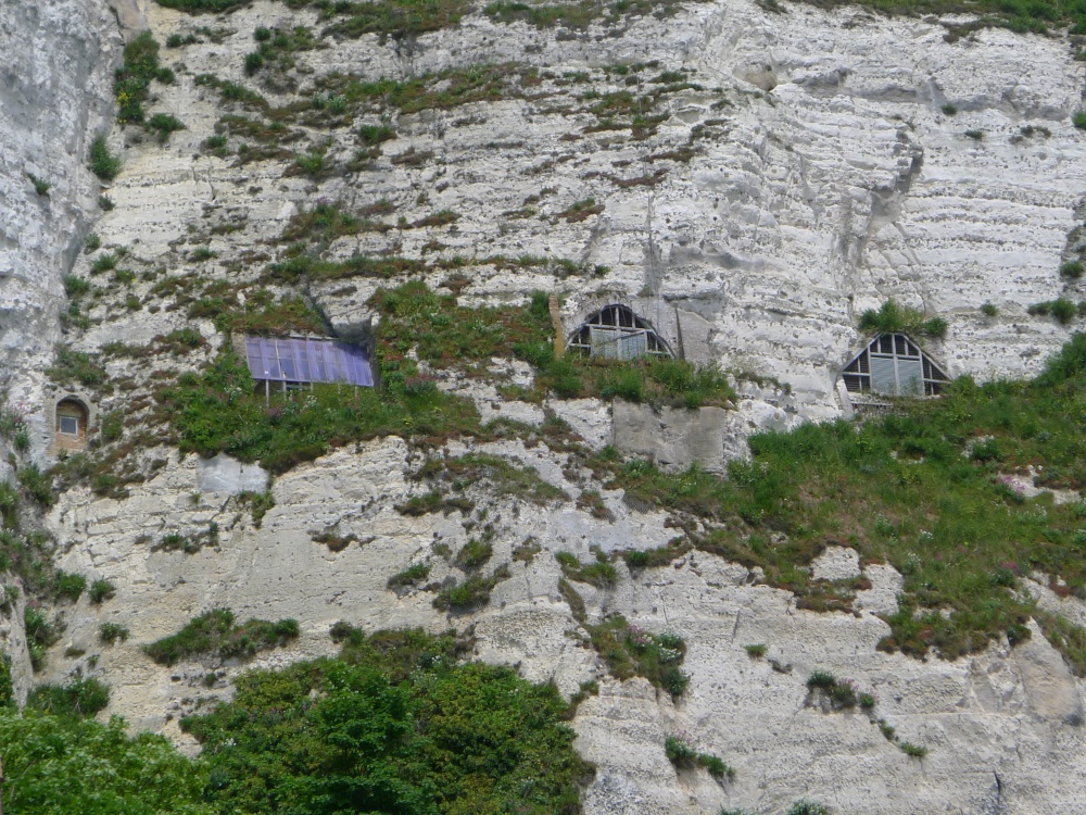 Caves in the White Cliffs of Dover