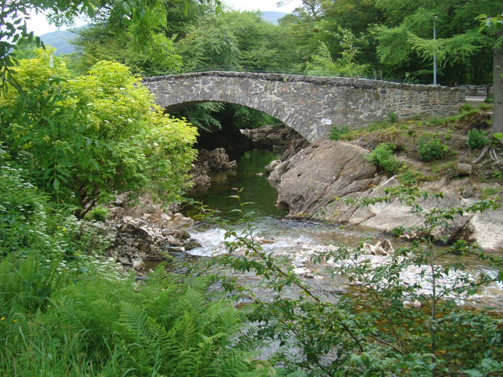 The Coe Bridge from Upper Carnoch