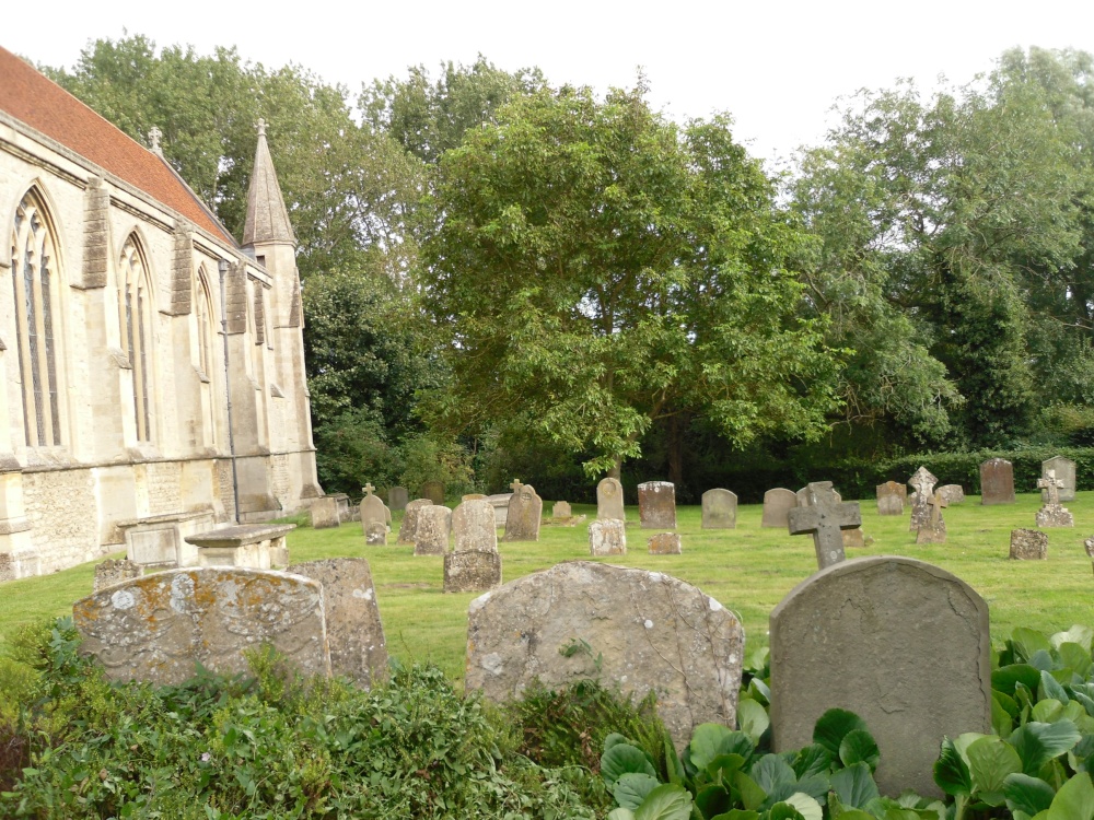 Dorchester-On-Thames, the Churchyard by the Abbey Church