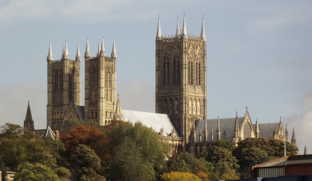 Lincoln Cathedral from University bridge