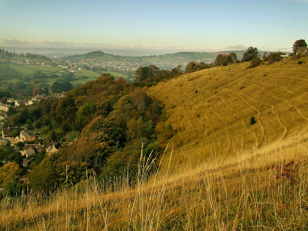 One of the five valleys in Stroud, Gloucestershire.