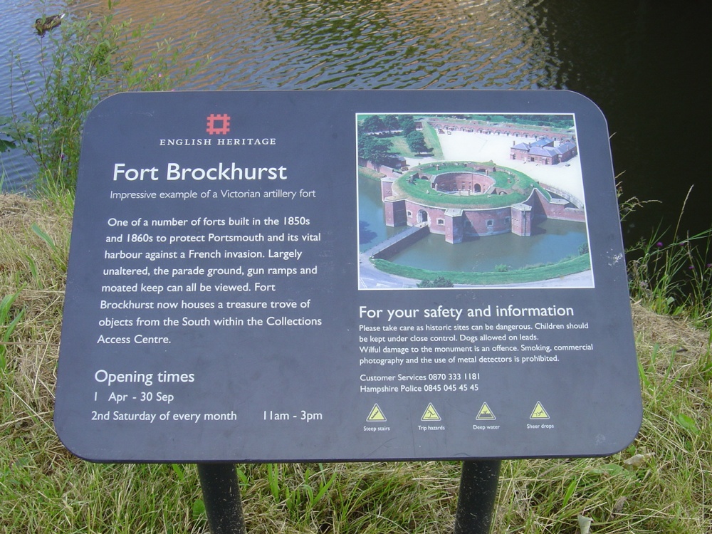 Fort Brockhurst, Gosport