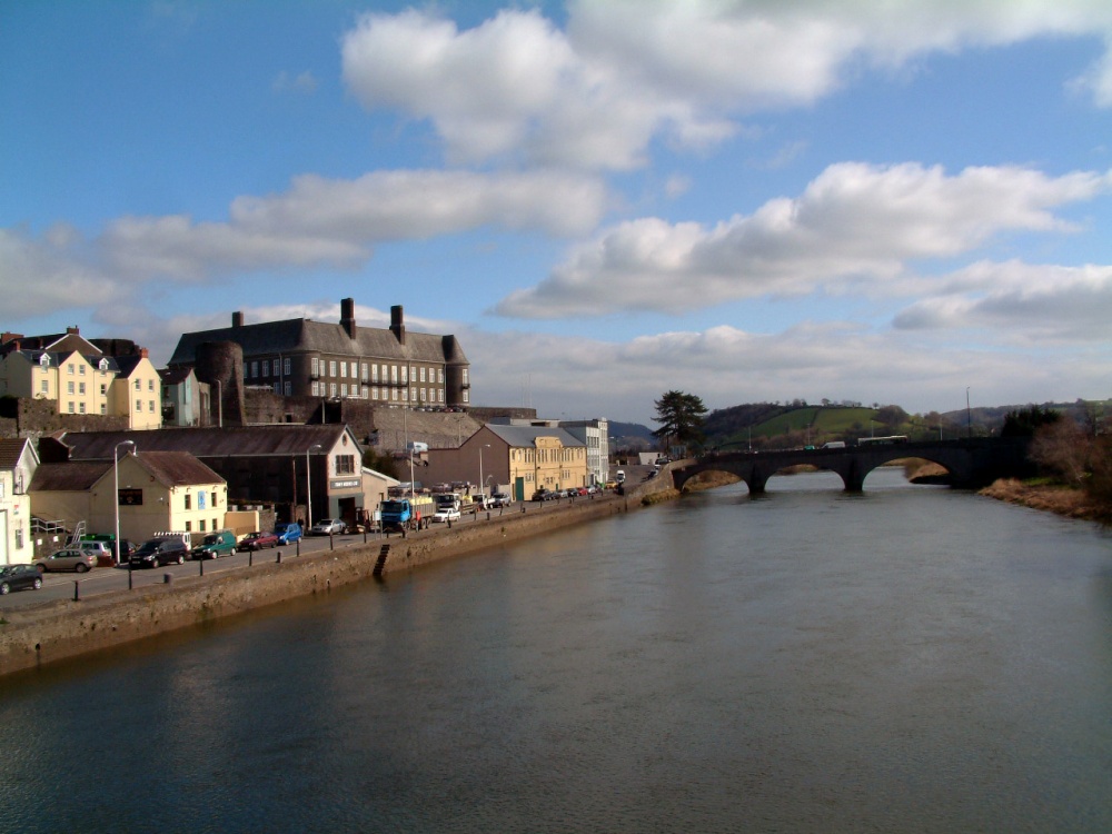 The River Towy at Carmarthen