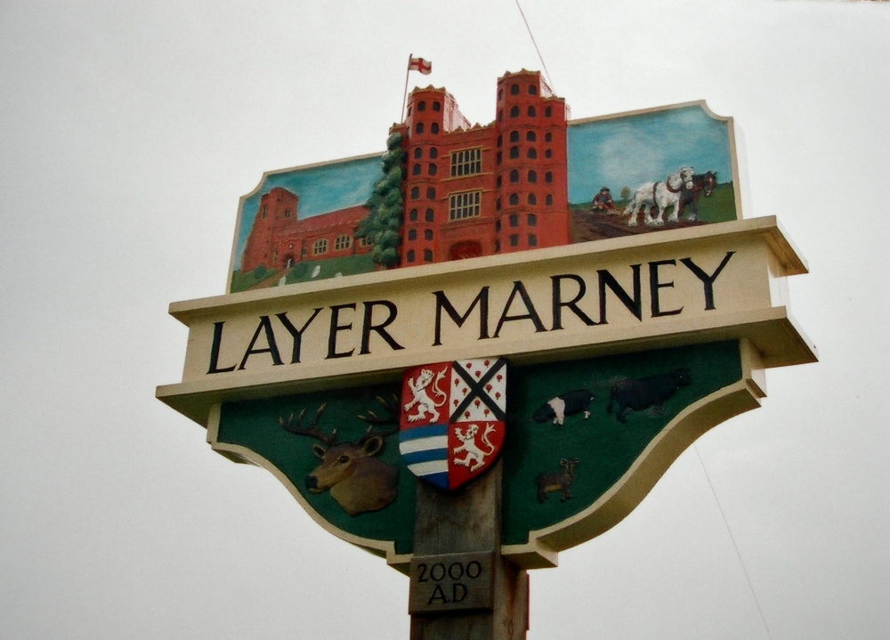 Layer Marney Village Sign