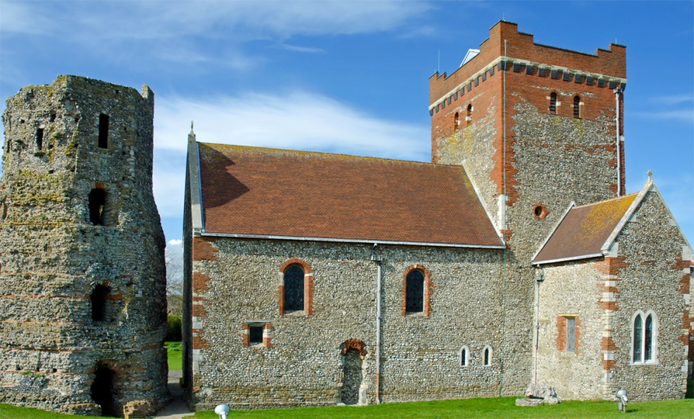 Dover Castle, Saxon Church and Pharos