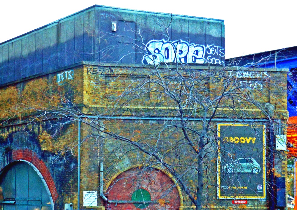 Building with  Graffiti
