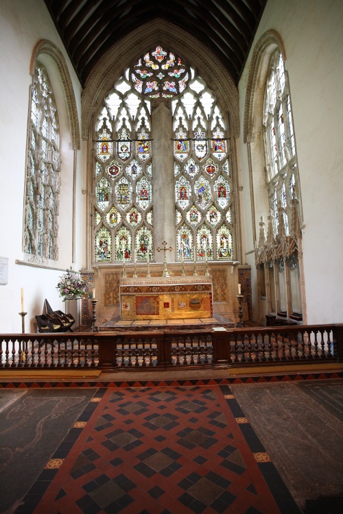 The East Window and High Altar, Dorchester Abbey