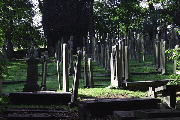 Bronte Churchyard, Haworth, Yorkshire, England