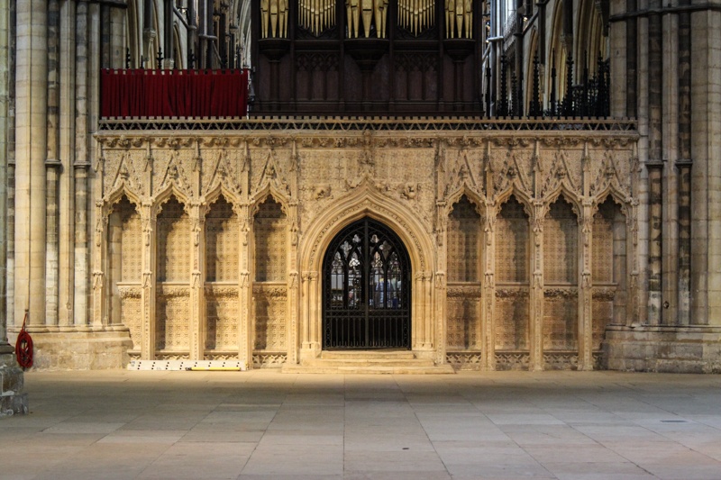Lincoln Cathedral, the Crossing between the Nave and the Choir