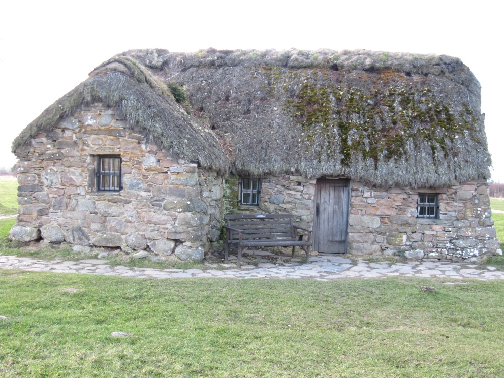 Old Leanach cottage, Culloden Visitor Centre, Inverness
