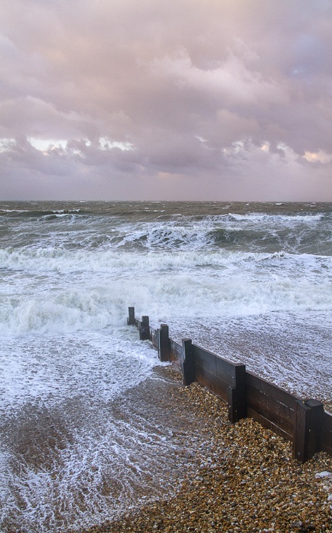 STORM APPROACHING AT MILFORD ON SEA
