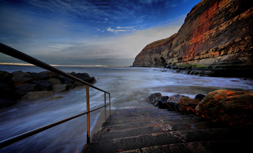 'Into the Deep' - Staithes, North Yorkshire