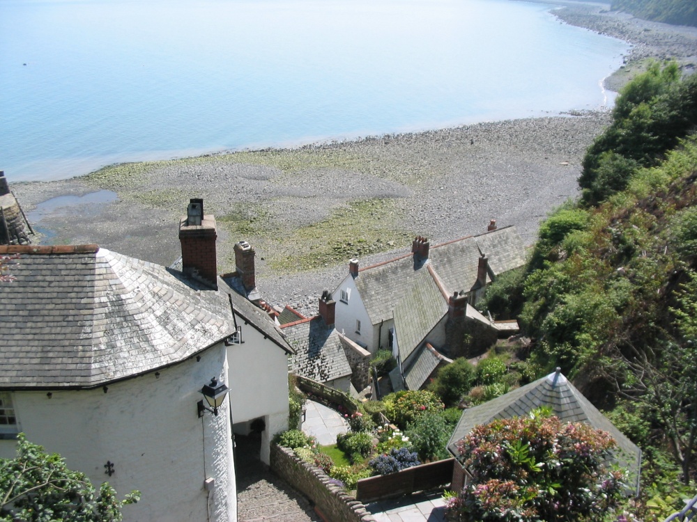 View of Clovelly Harbour - June 2003