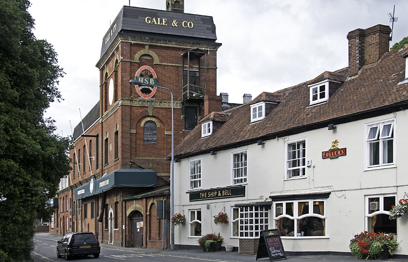 "Gales Brewery, Horndean" by Geoff Lambert at