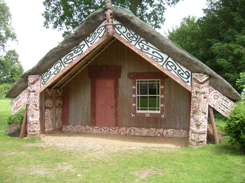 The Maori House at Clandon Park, 24th June 2008