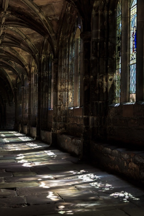 Chester Cathedral cloisters
