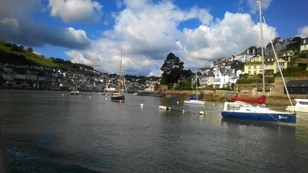 Dartmouth when sailing on the river Dart