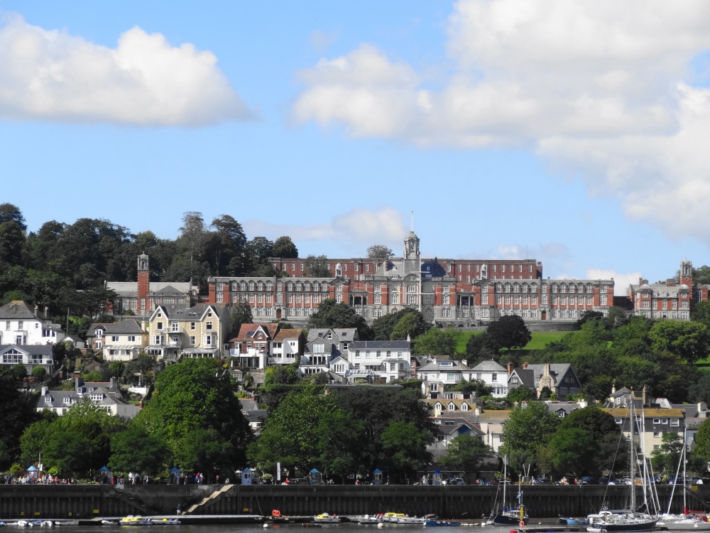 Dartmouth, Devon, picture taken from Kingswear