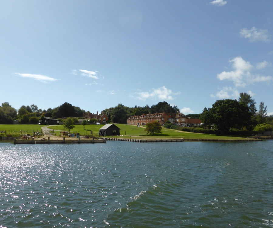 View of Buckler's Hard from the Beaulieu River, Hampshire