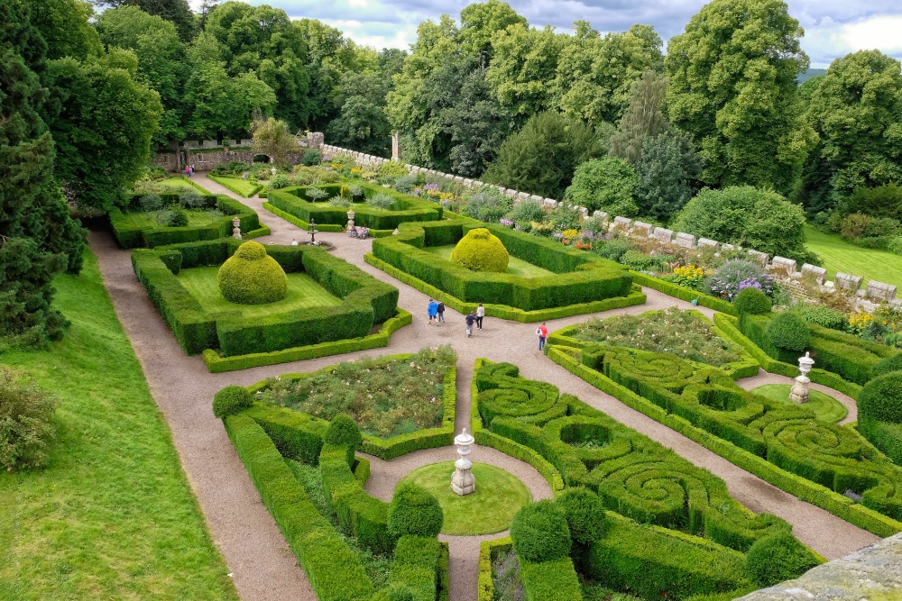 Chillingham Castle, The Gardens.