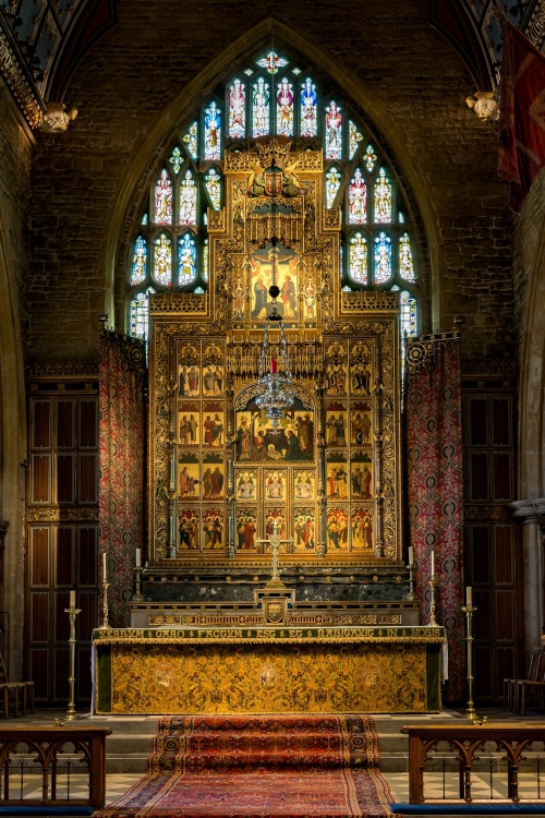 Altar at St Wulframs, Grantham