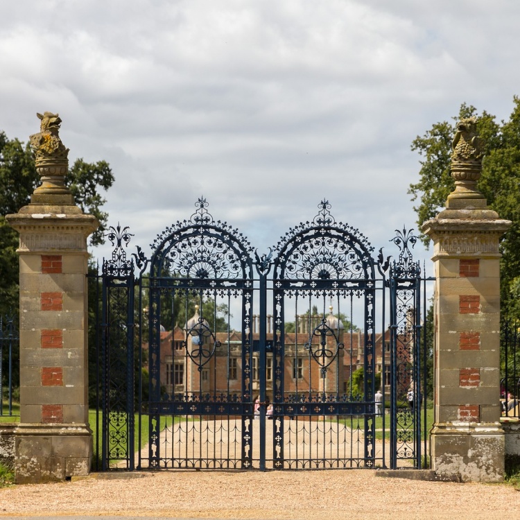 Gates at Charlecote Park