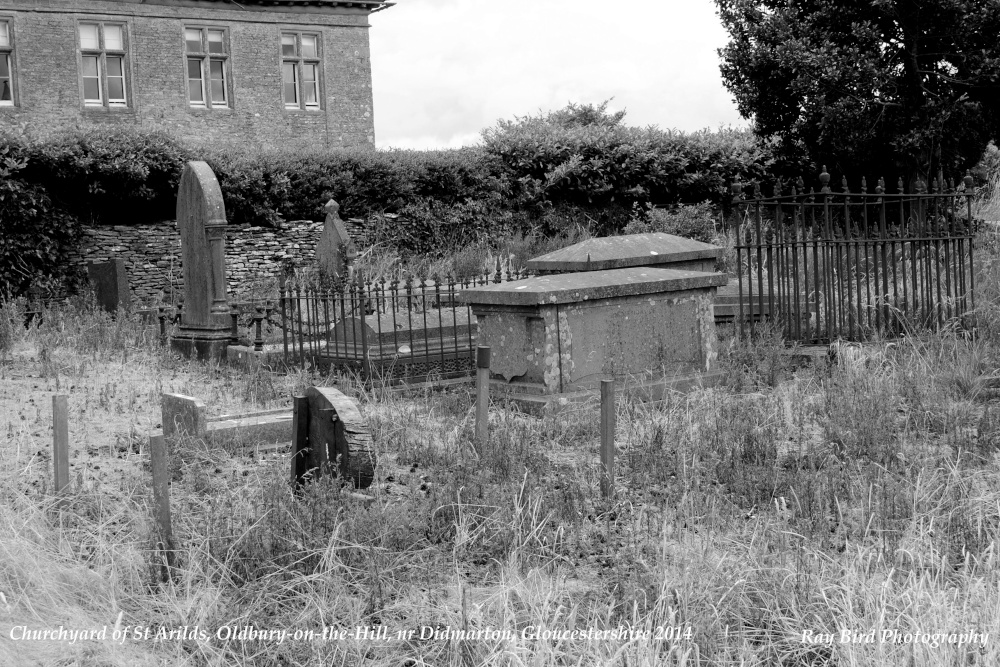Churchyard of St Arild, Oldbury on the Hill, Didmarton, Gloucestershire 2014