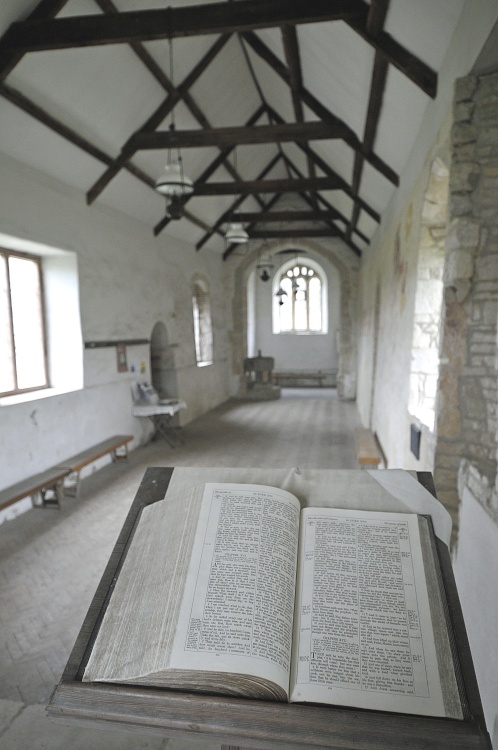 Inside Whitcombe Church